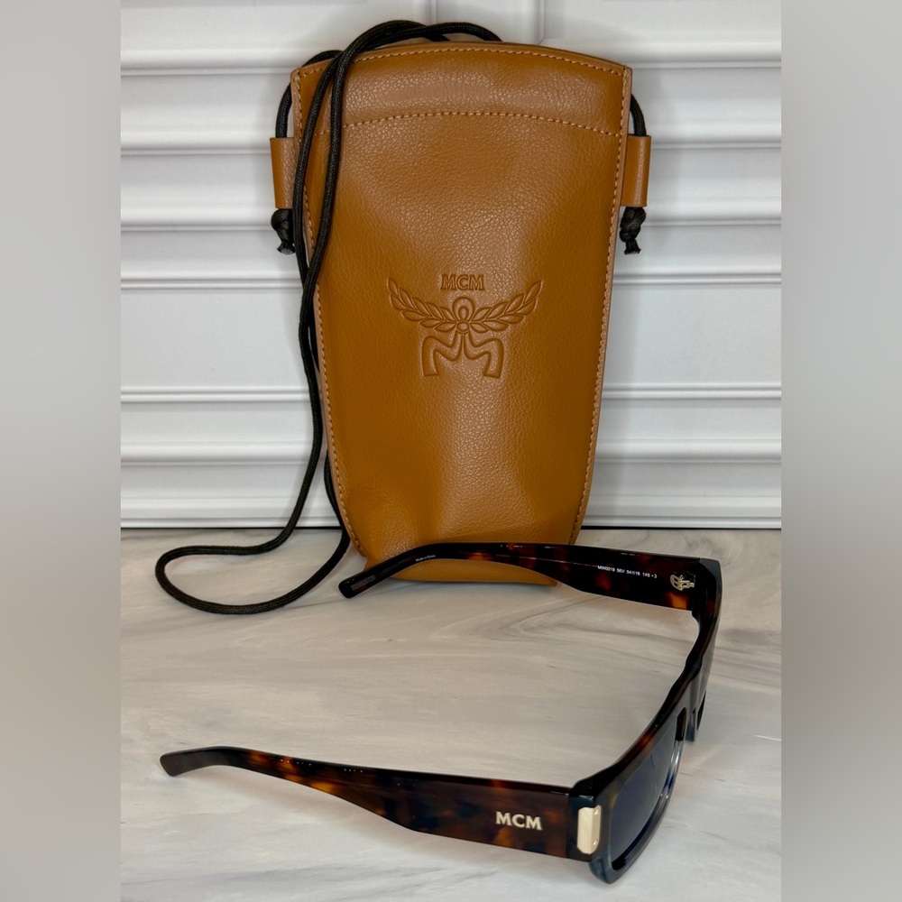 MCM Tortoise Oversized Sunglasses Brown Gradient Lens | Brand New Full Inclusion - Picture 5 of 8